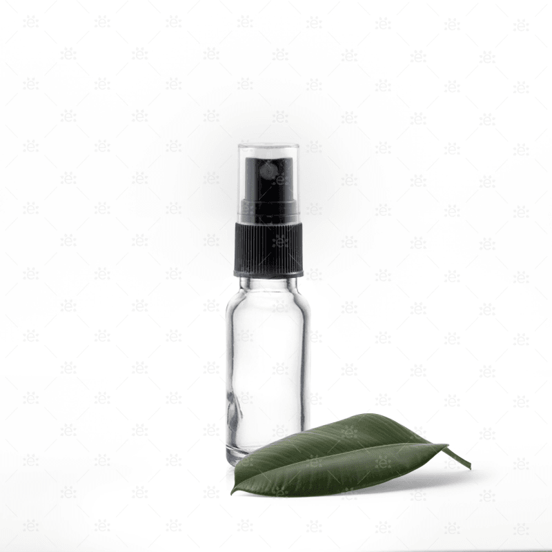 15ml Clear Glass Bottle with Spray Head (5 pack) Glass Spray Bottle