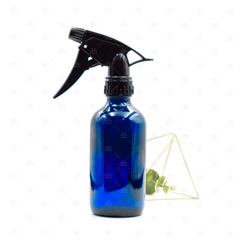 240Ml Blue Glass Spray Bottle (New Style)