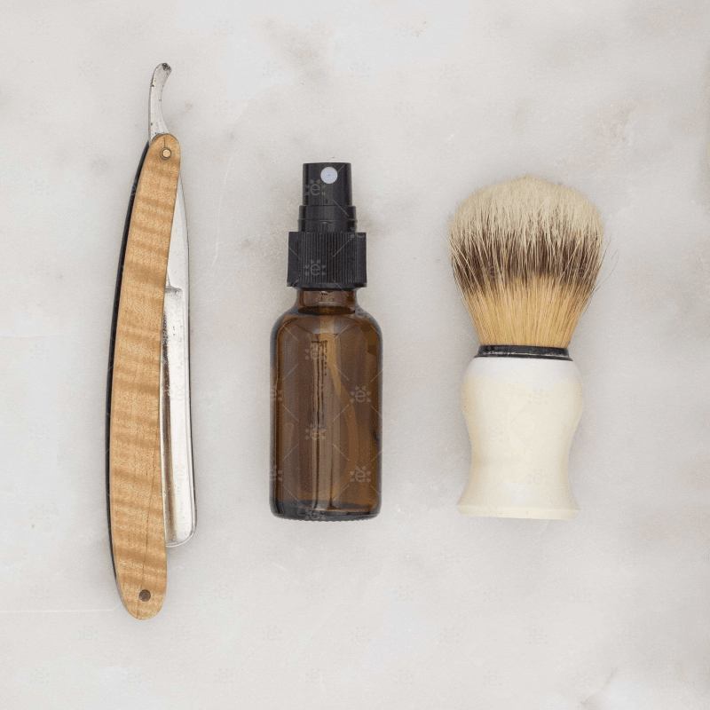 30ml Amber Glass Bottle with Spray Head (3 pack) Glass Spray Bottle