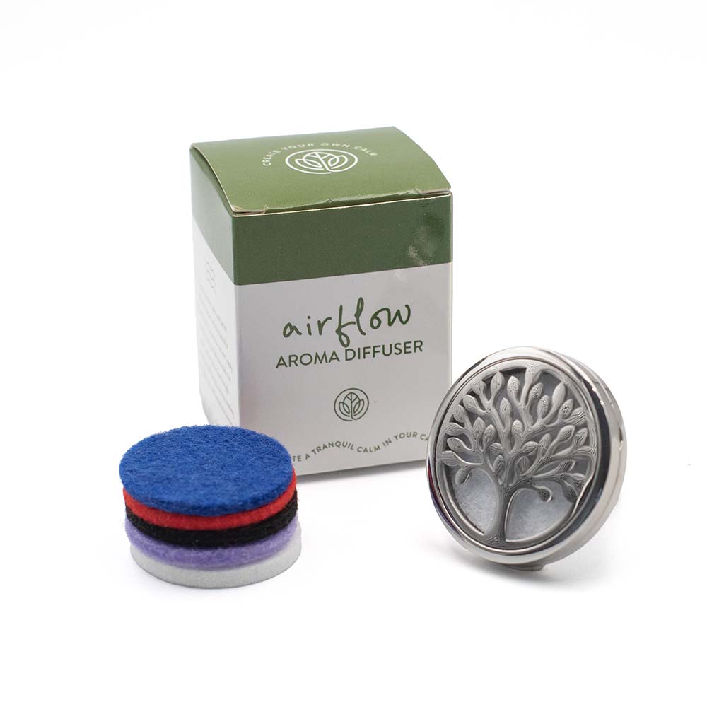 Airflow Aromatherapy Car Diffuser:  Tree Design Jewellery