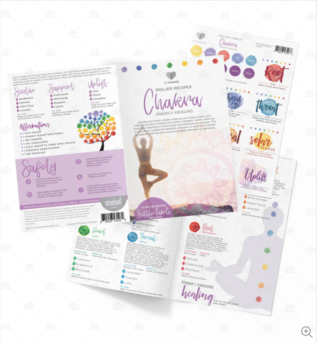 MyMakes : Guérison énergétique des chakras (un de chaque)