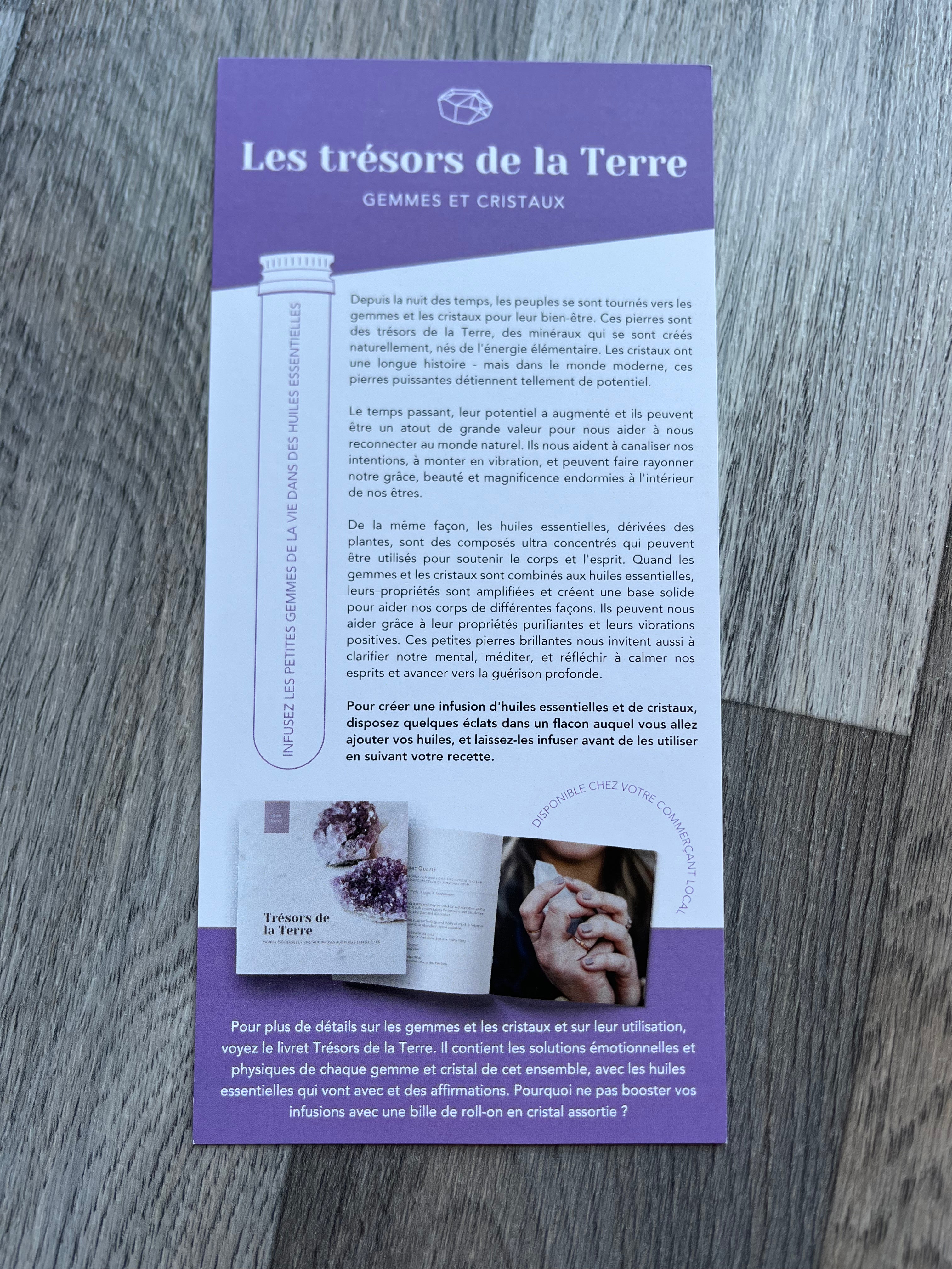 Carte Trésors de la Terre