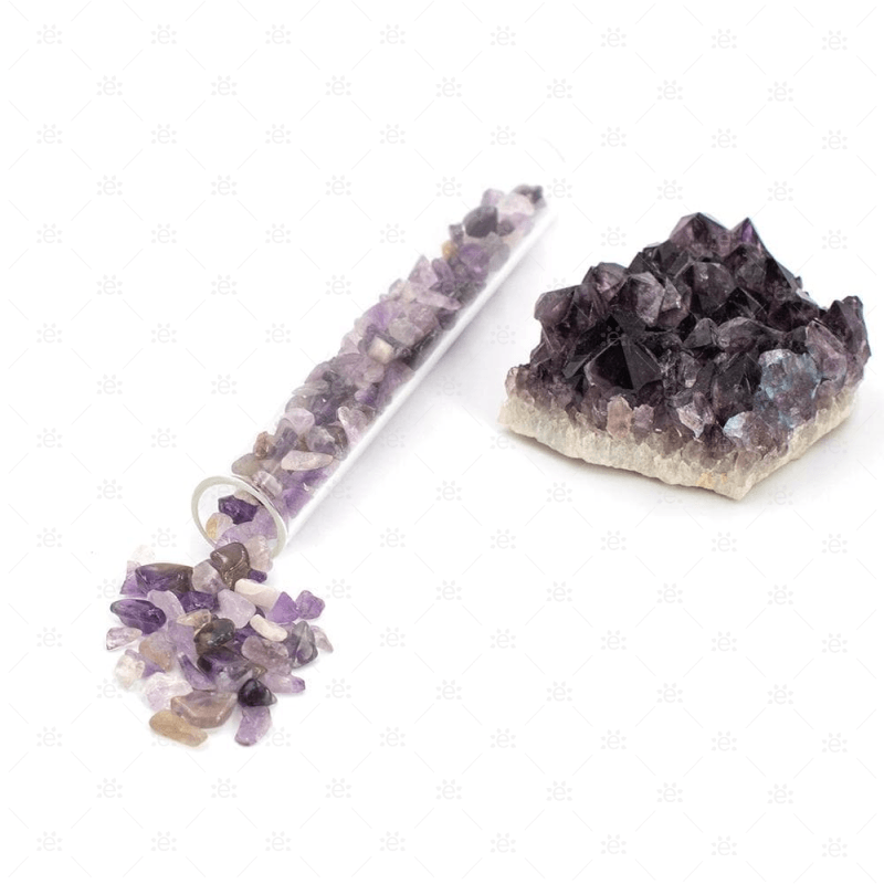 Amethyst Tumbled Gemstone Chips (10G)