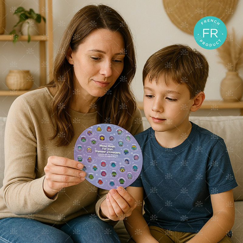 Mood Magic for Kids - Feelings Finger - FRENCH Card Deck