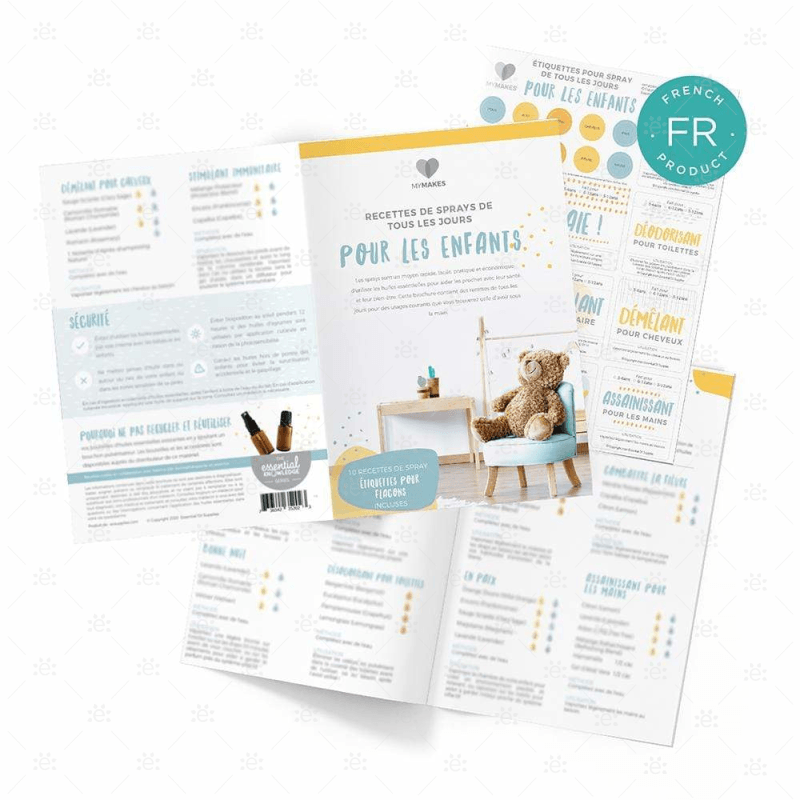 Mymakes:  Everyday Sprays For Children (Single Set) - French