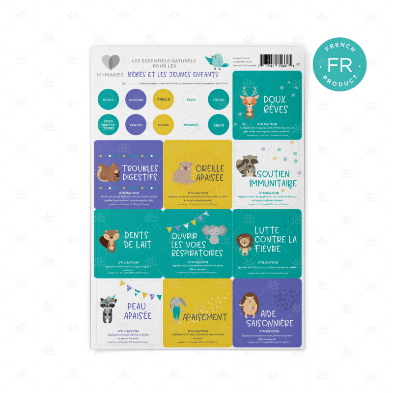 Mymakes:  Natural Essentials For Babies (Single Set) - French