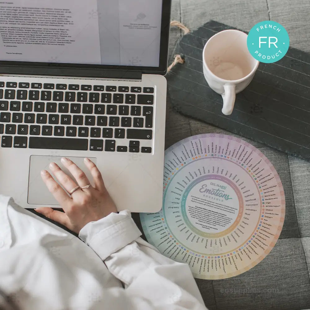 Oil Magic Emotions Compass - French Printed Material